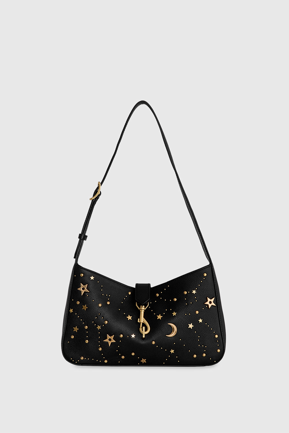 Megan Small Shoulder Bag With Celestial Studs – Rebecca Minkoff