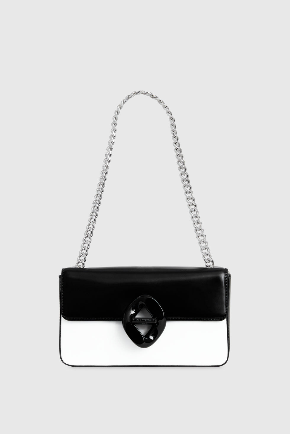 Rebecca minkoff black and white crossbody Clearance