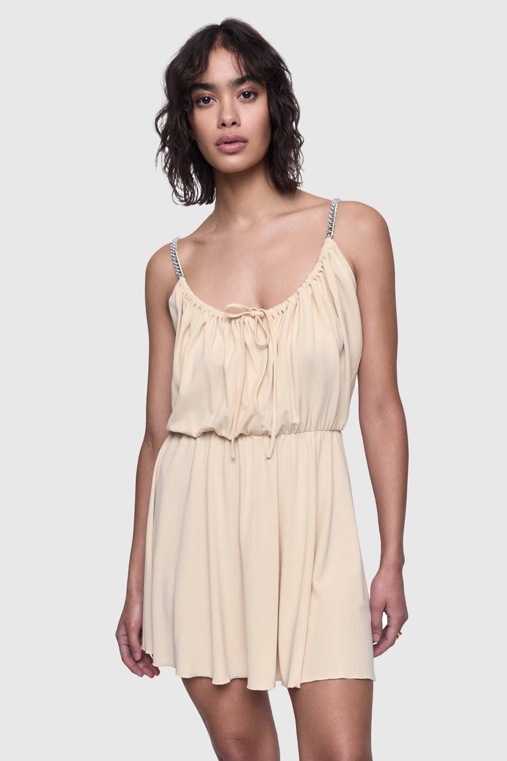 serena mini dress Serena Mini Tie Dress – Rebecca Minkoff