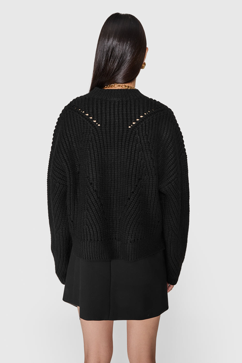 Brooks Split Hem Sweater – Rebecca Minkoff
