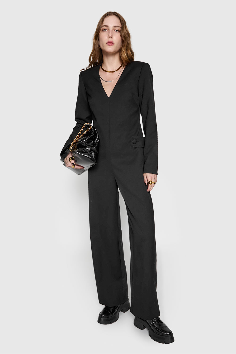 Jumpsuit With A Blazer Elle Blazer Jumpsuit – Rebecca Minkoff