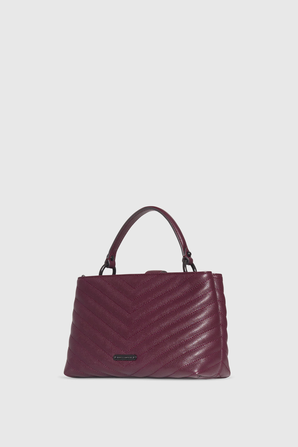 Edie Top Handle Satchel Malbec Red Rebecca Minkoff