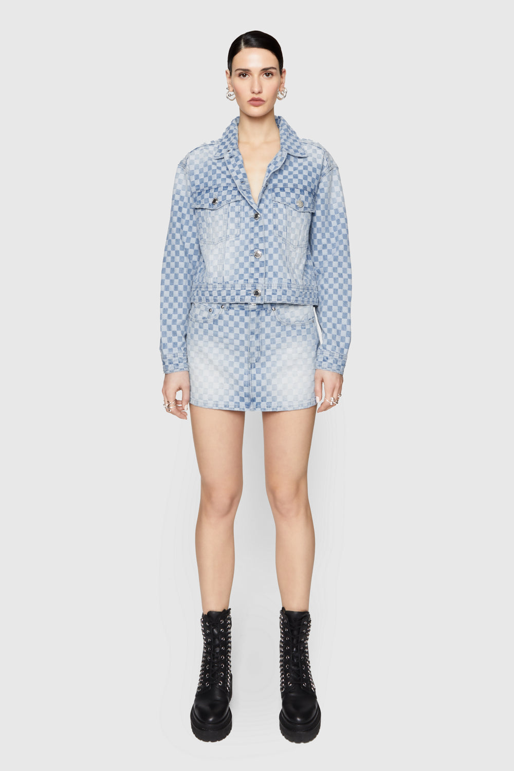 Cleo Denim Mini Skirt – Rebecca Minkoff