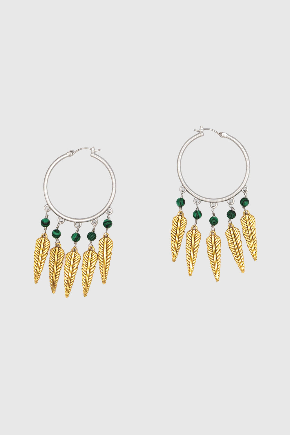 Feather Hoop Earrings – Rebecca Minkoff