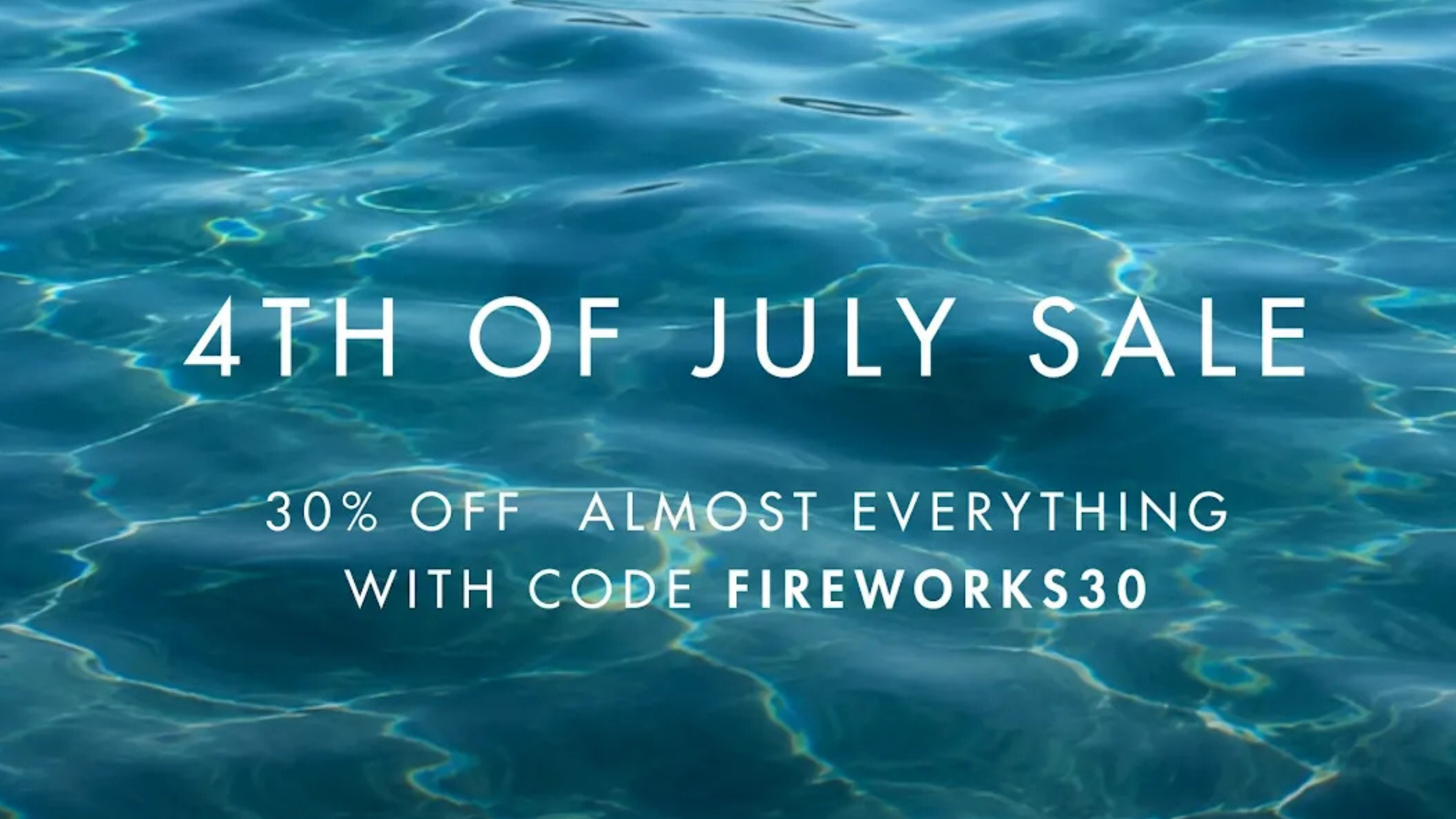 4th of July Sale