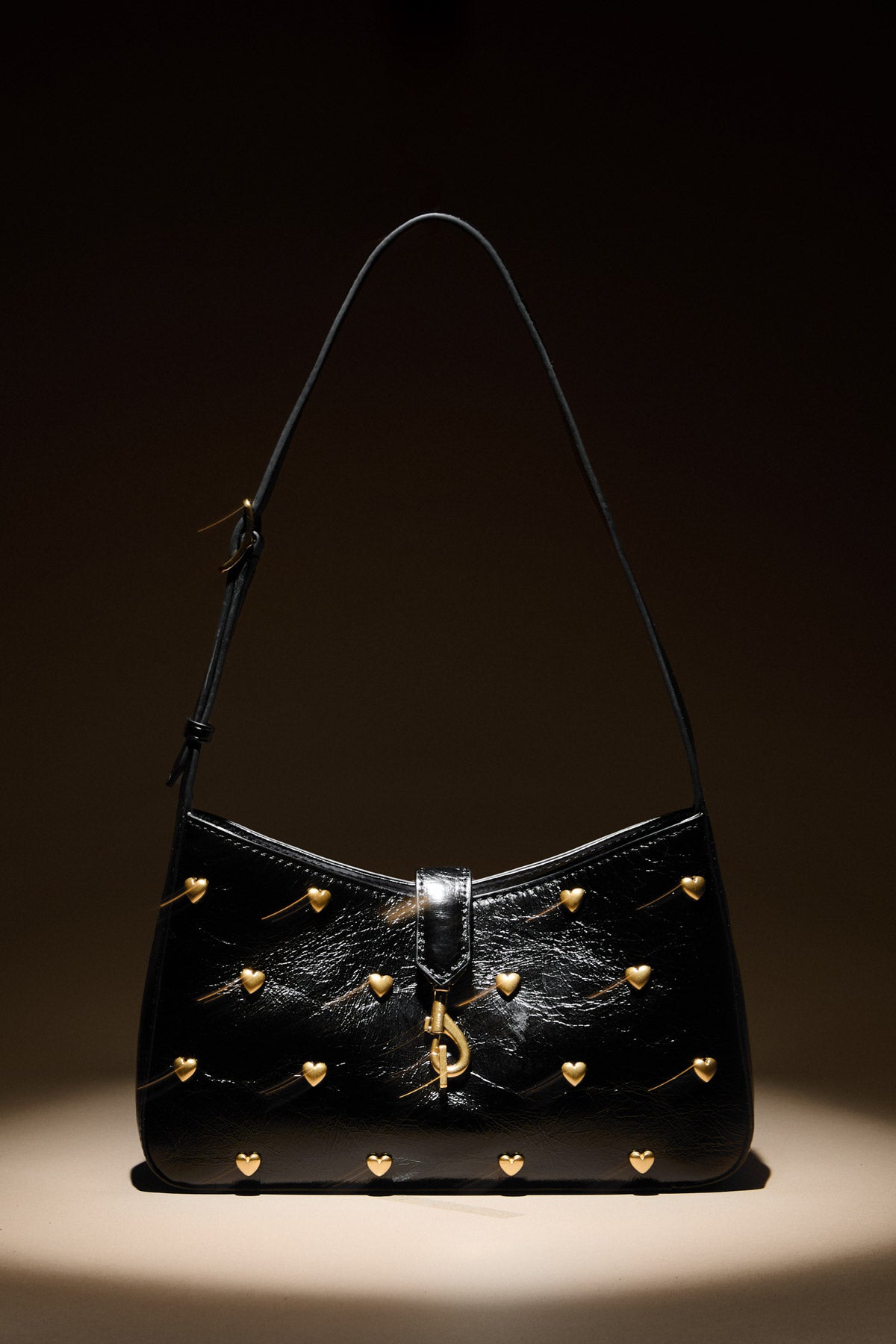 Megan Small Shoulder Bag With Heart Studs – Rebecca Minkoff
