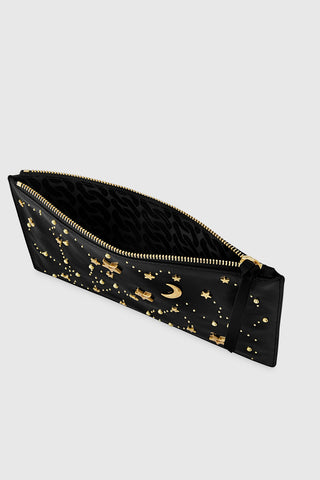 Large Celestial Studded Pouch