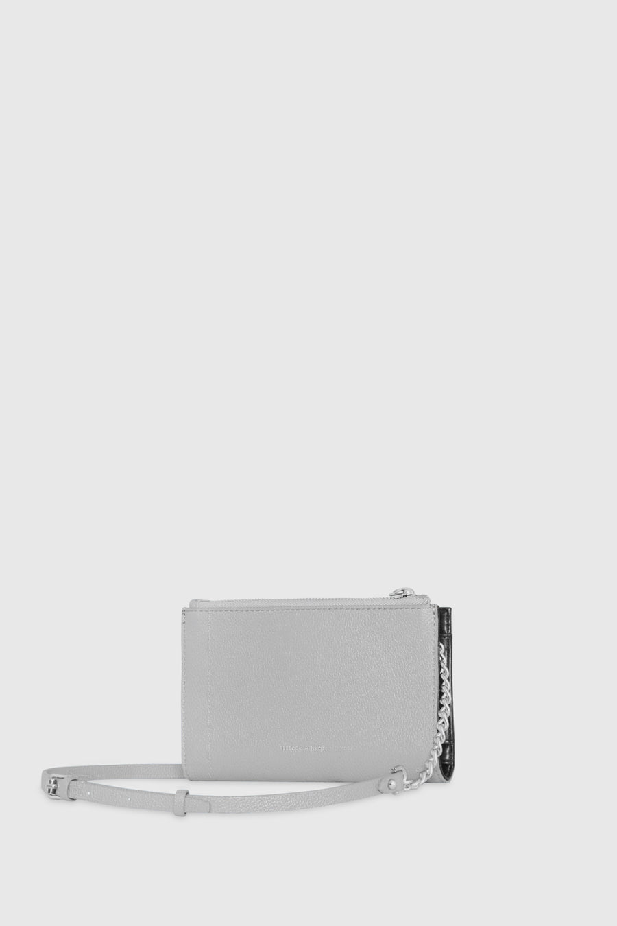 Multi Studded Wallet With Chain Strap