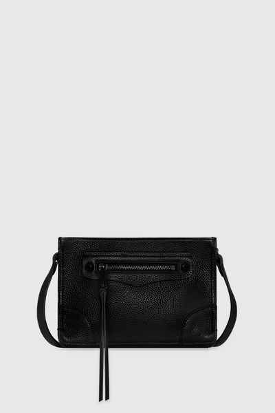 Rebecca minkoff 2025 regan satchel black