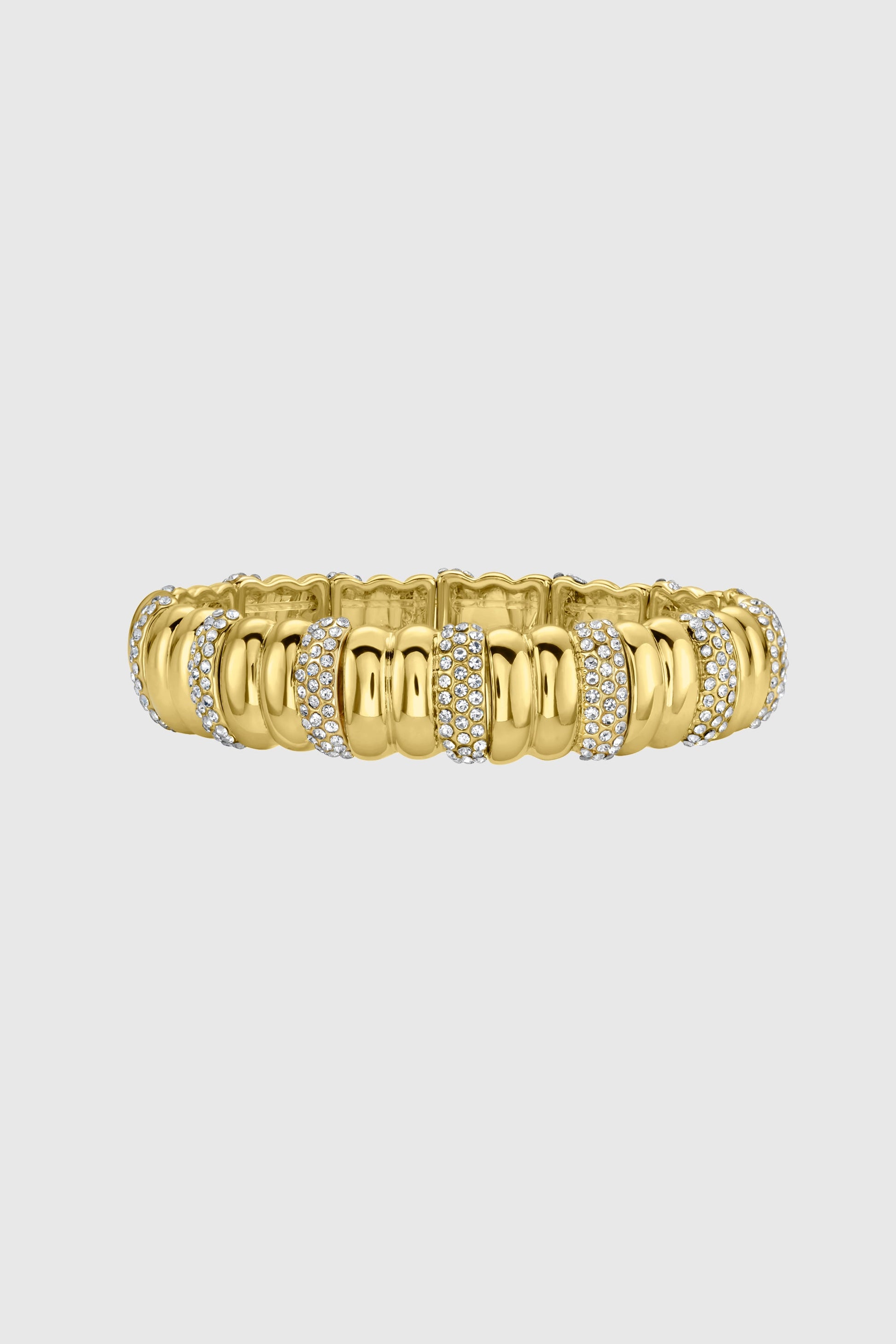 Stretch Bracelet with Pave Accents