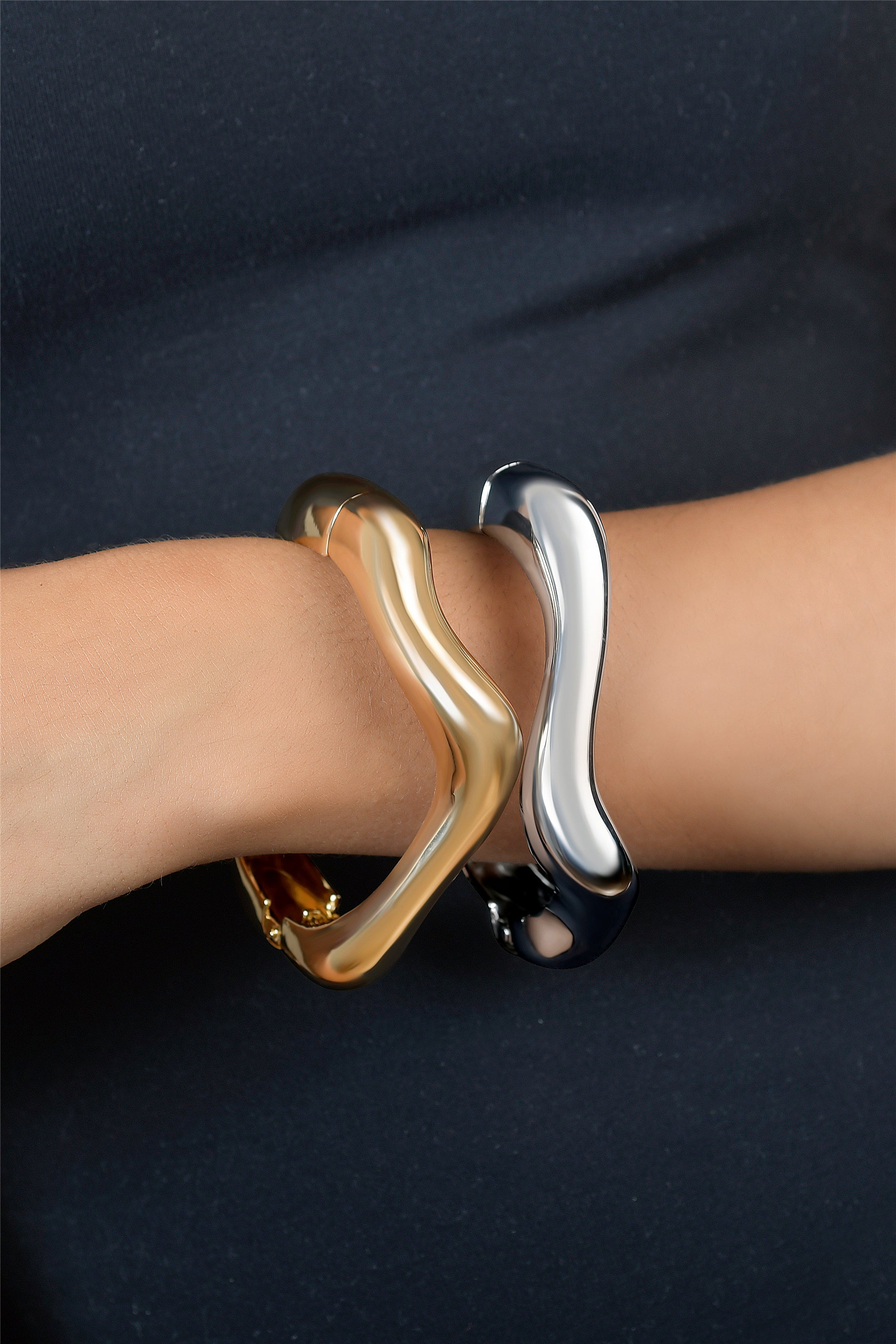 Sculptural Bangle