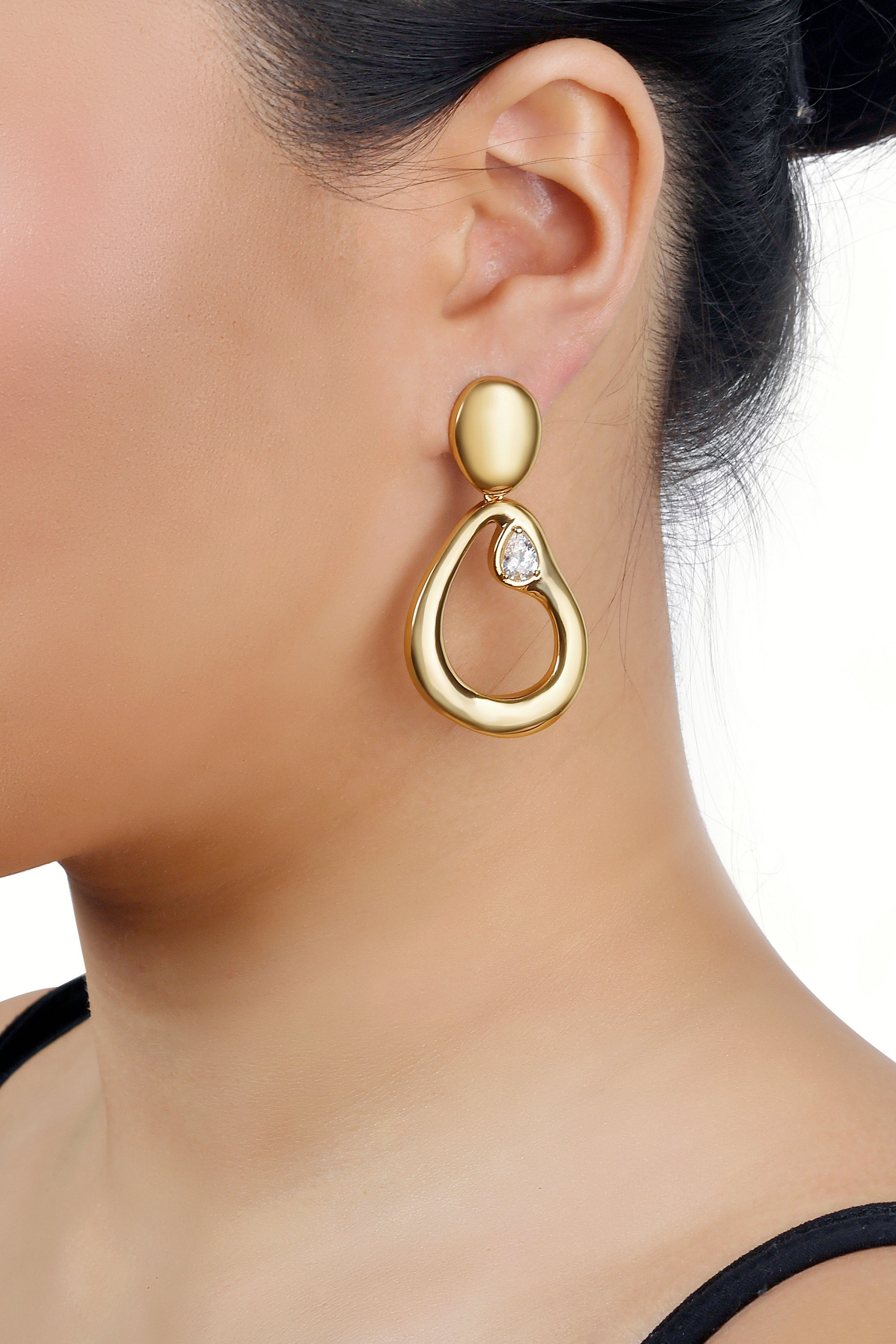 Organic Drop Earrings