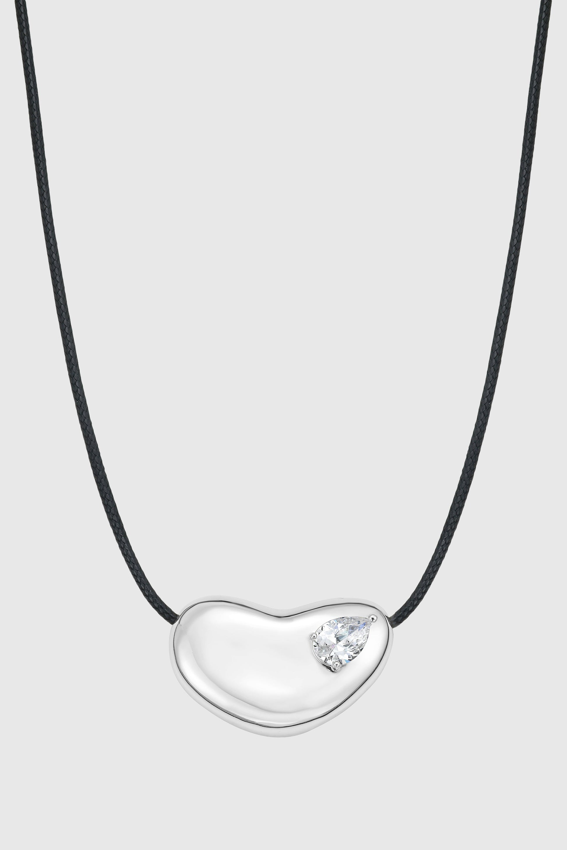 Organic Pebble Pendant Necklace