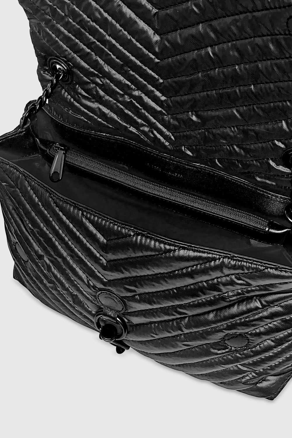 Edie Nylon Jumbo Shoulder Bag