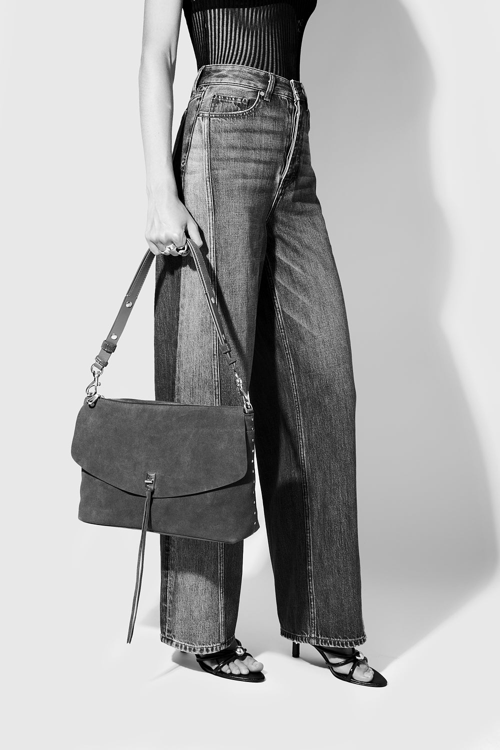 Darren Large Top Zip Shoulder Bag – Rebecca Minkoff