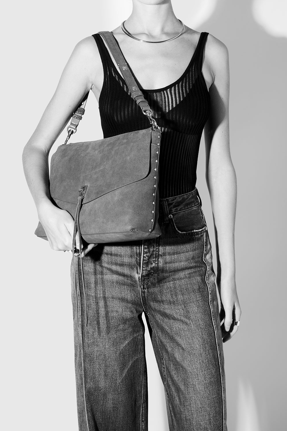 Darren Large Top Zip Shoulder Bag – Rebecca Minkoff