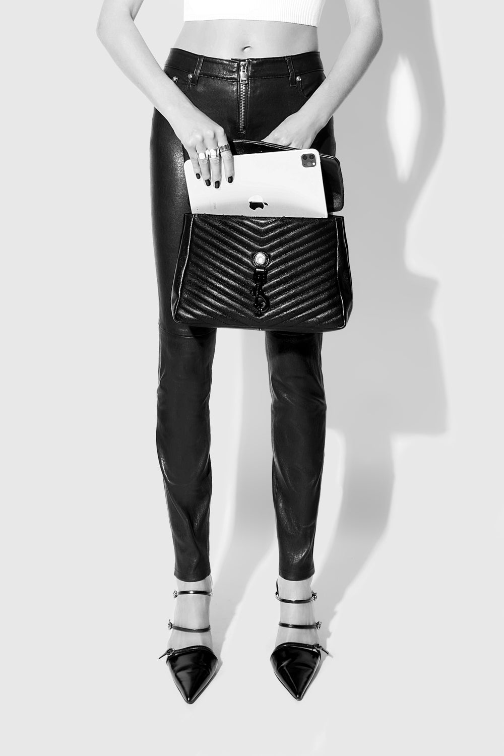 Edie Large Top Handle Shoulder – Rebecca Minkoff