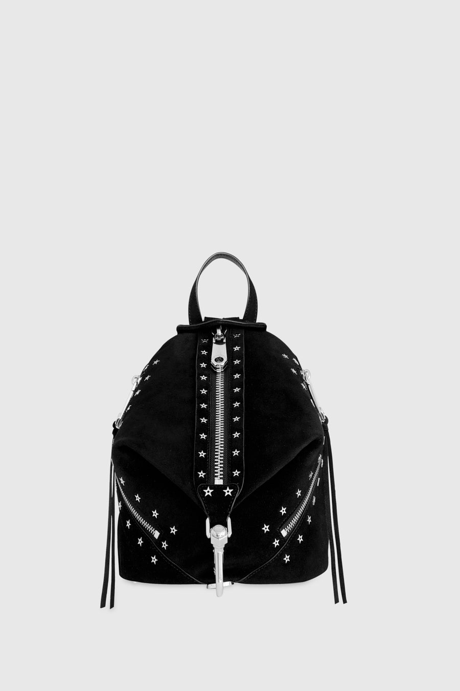 Julian Zipped Medium Backpack With Studs