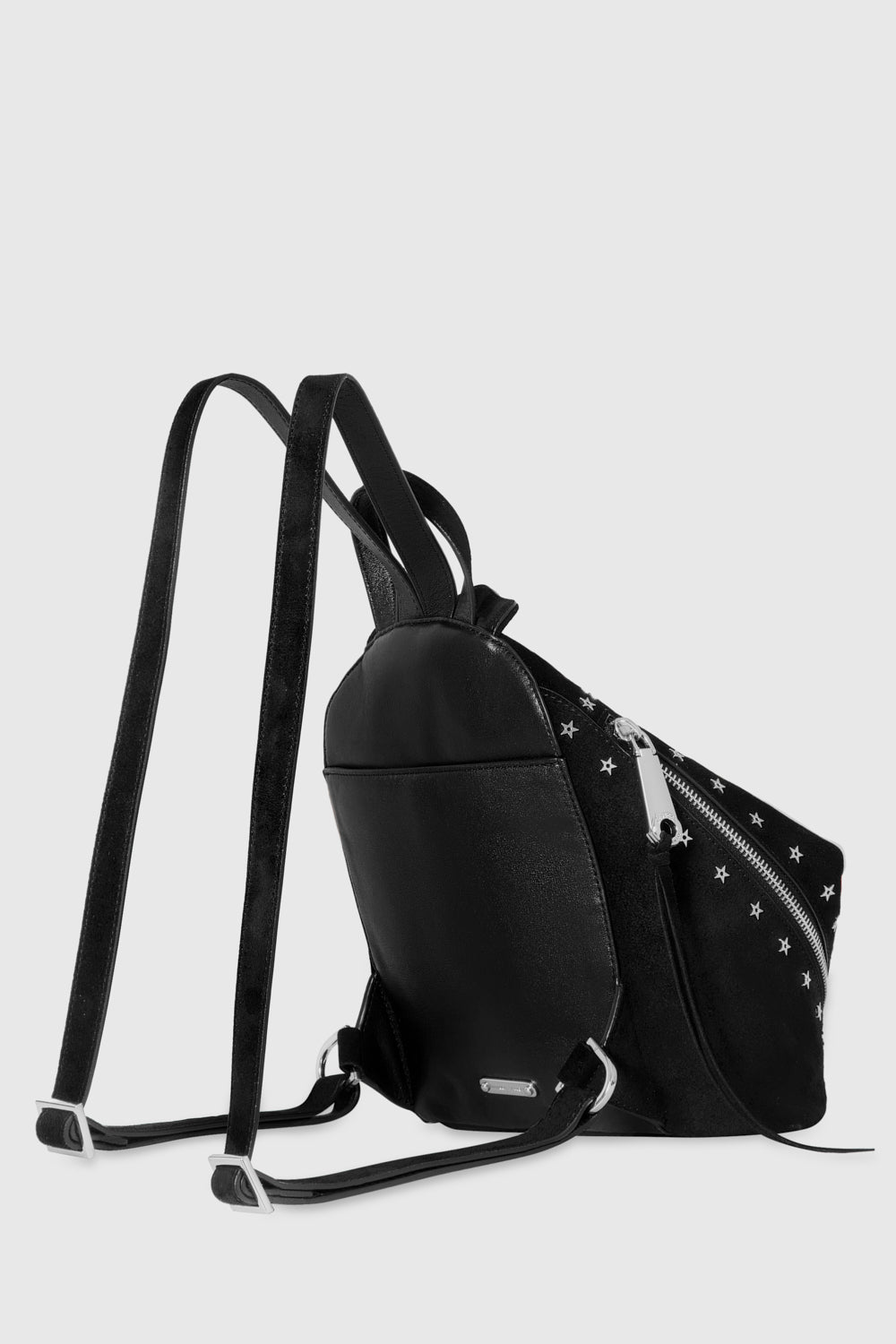 Julian Zipped Medium Backpack With Studs