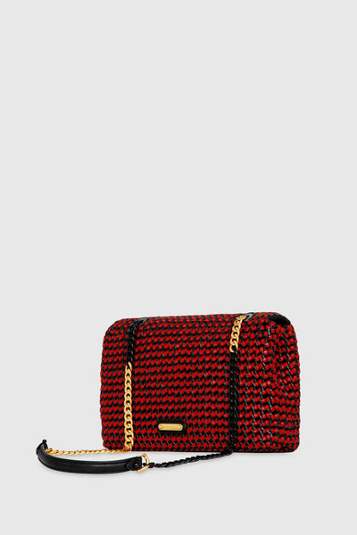 Edie Woven Medium Crossbody