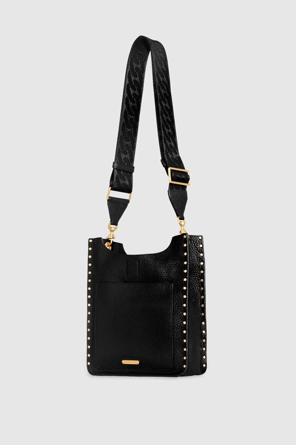 drarren medium leather backpack rebecca minkoff Rebecca Minkoff Darren Leather Medium Feed Bag,Black