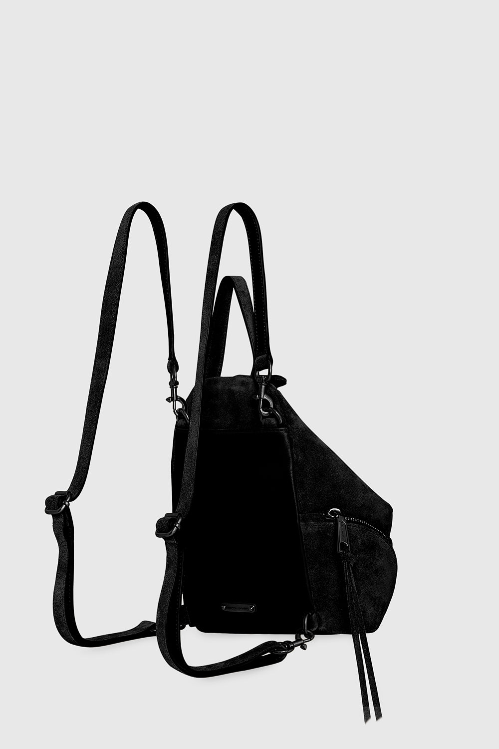 Convertible Mini Julian Backpack With Fringe Convertible Mini Julian Backpack With Fringe