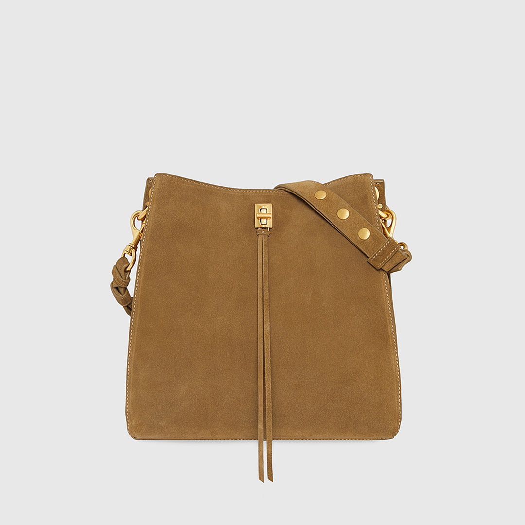 ショルダーバッグ REBECCA MINKOFF Rebecca Minkoff Unlined Convertible Hobo Whipstitch, Soft Blush