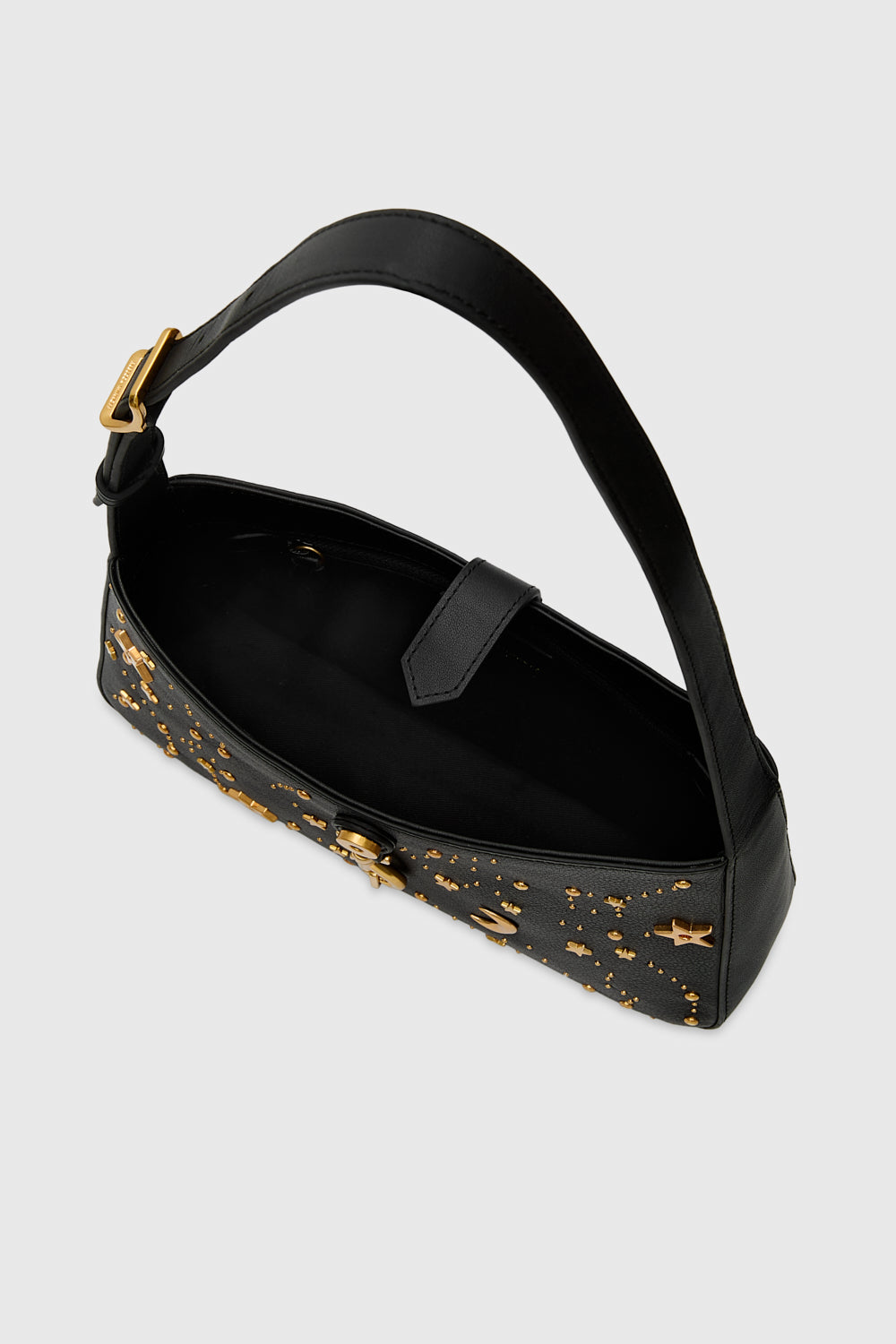 Megan Small Shoulder Bag With Celestial Studs