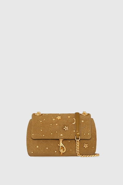 Rebecca Minkoff Dog Clip Leather & Suede Saddle Bag In Almond, ModeSens