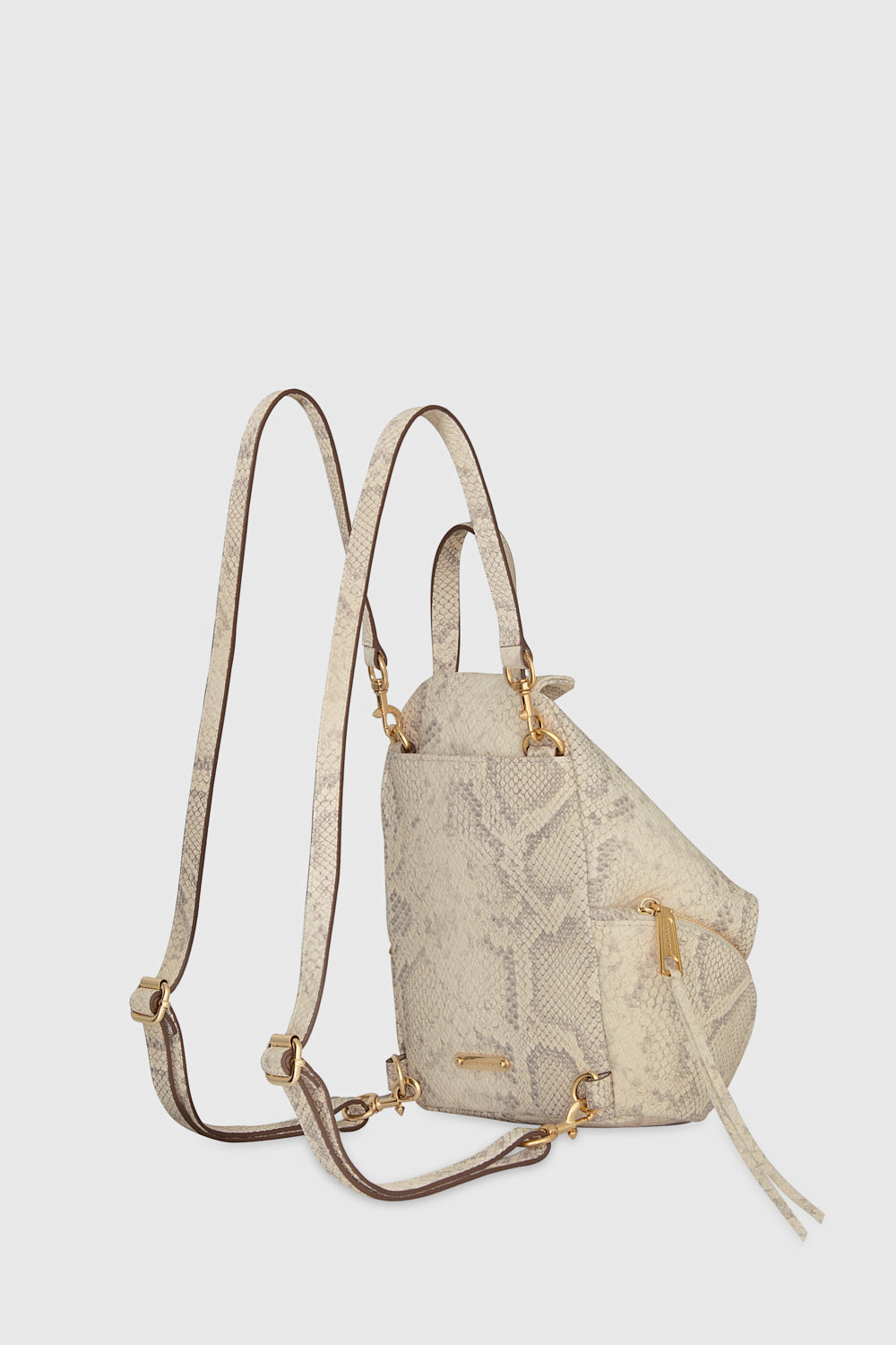 Convertible Mini Julian Backpack With Fringe