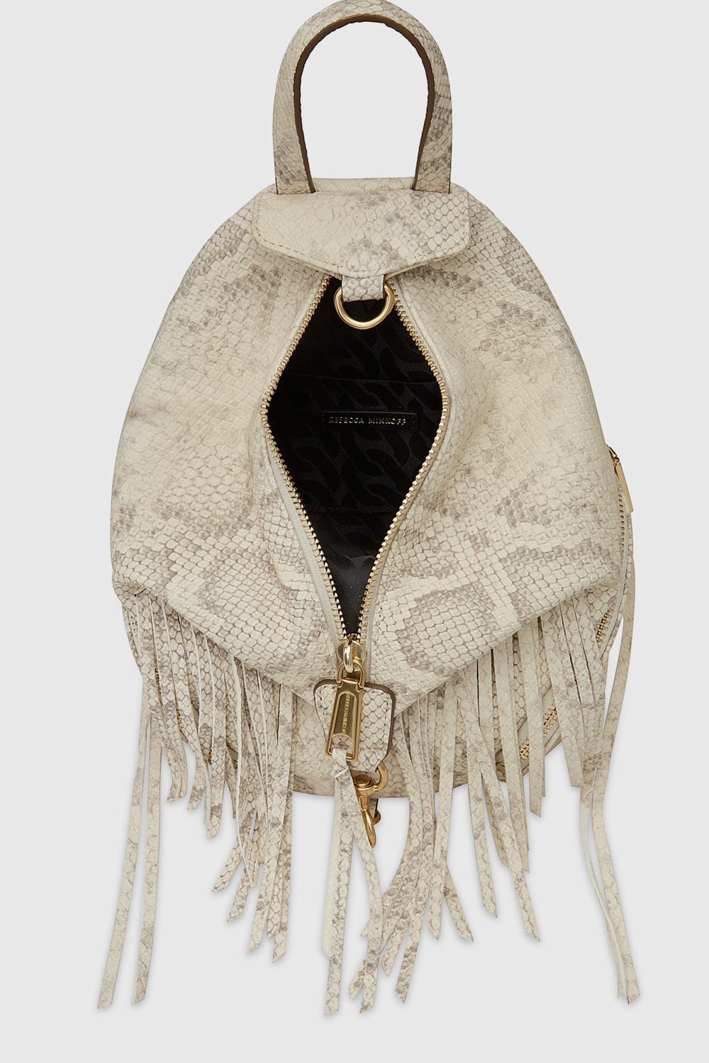 Convertible Mini Julian Backpack With Fringe