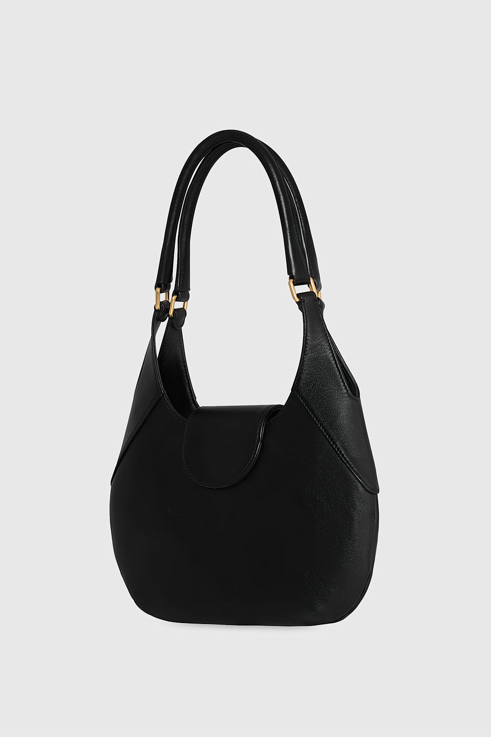 Snake Ring Crescent Shoulder Bag