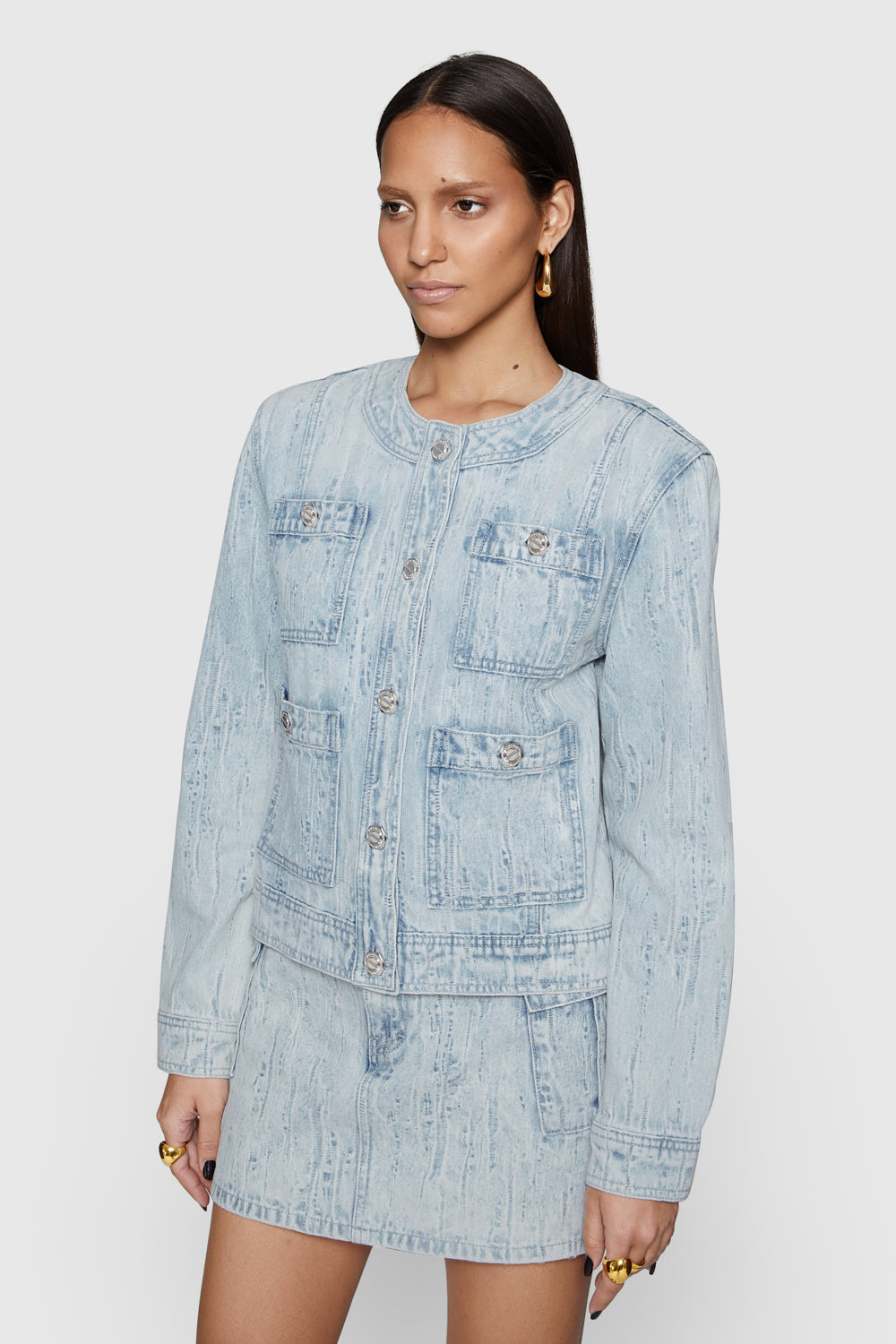 Baxter Patch Pocket Denim Jacket