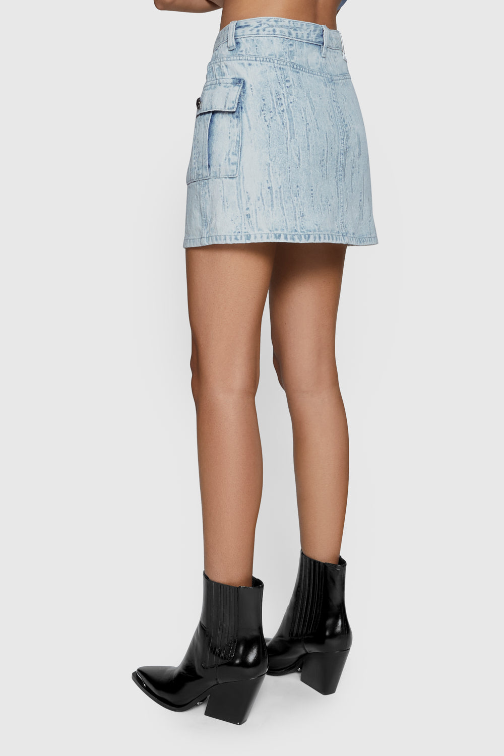 Jodie Denim Mini Skirt