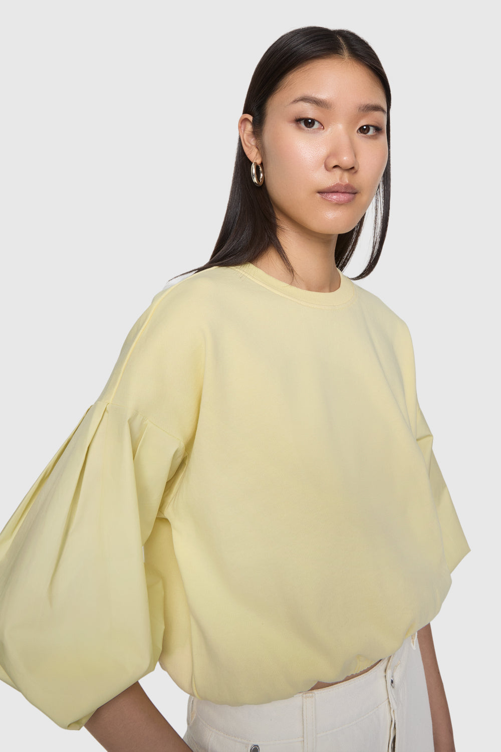 Julia Combo Long Sleeve Top