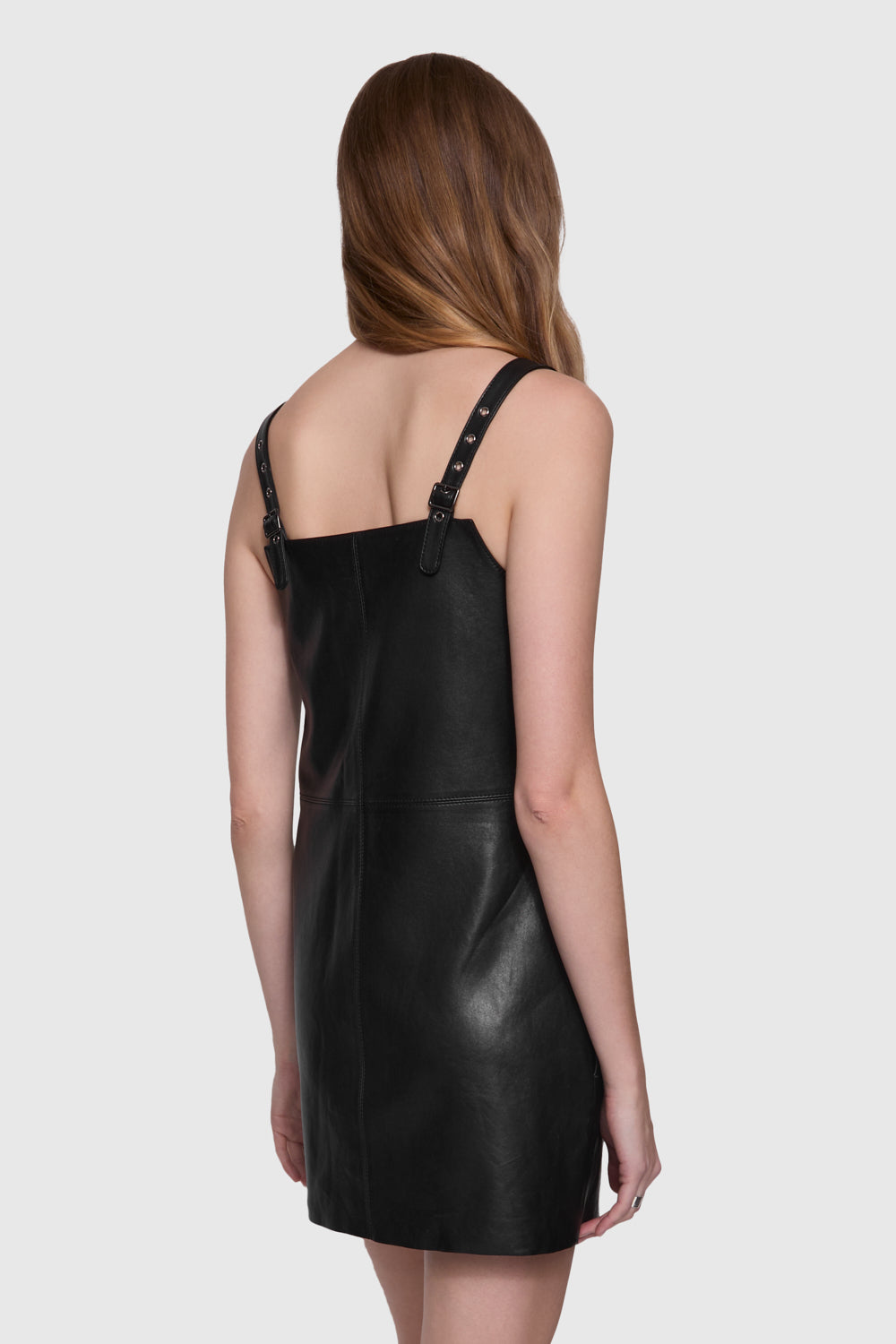 Harper Lamb Leather Dress – Rebecca Minkoff