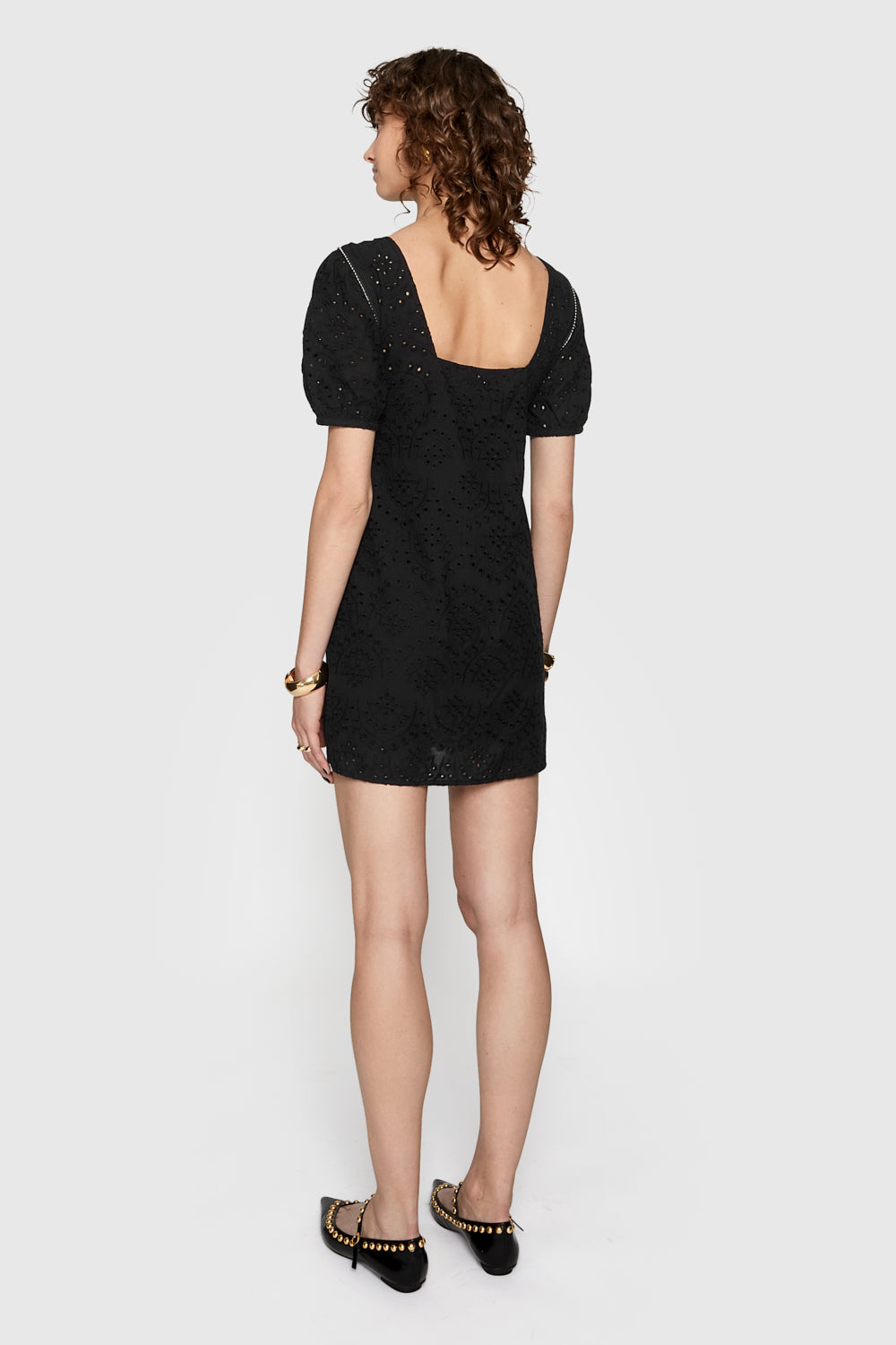 Lincoln Eyelet Dress – Rebecca Minkoff