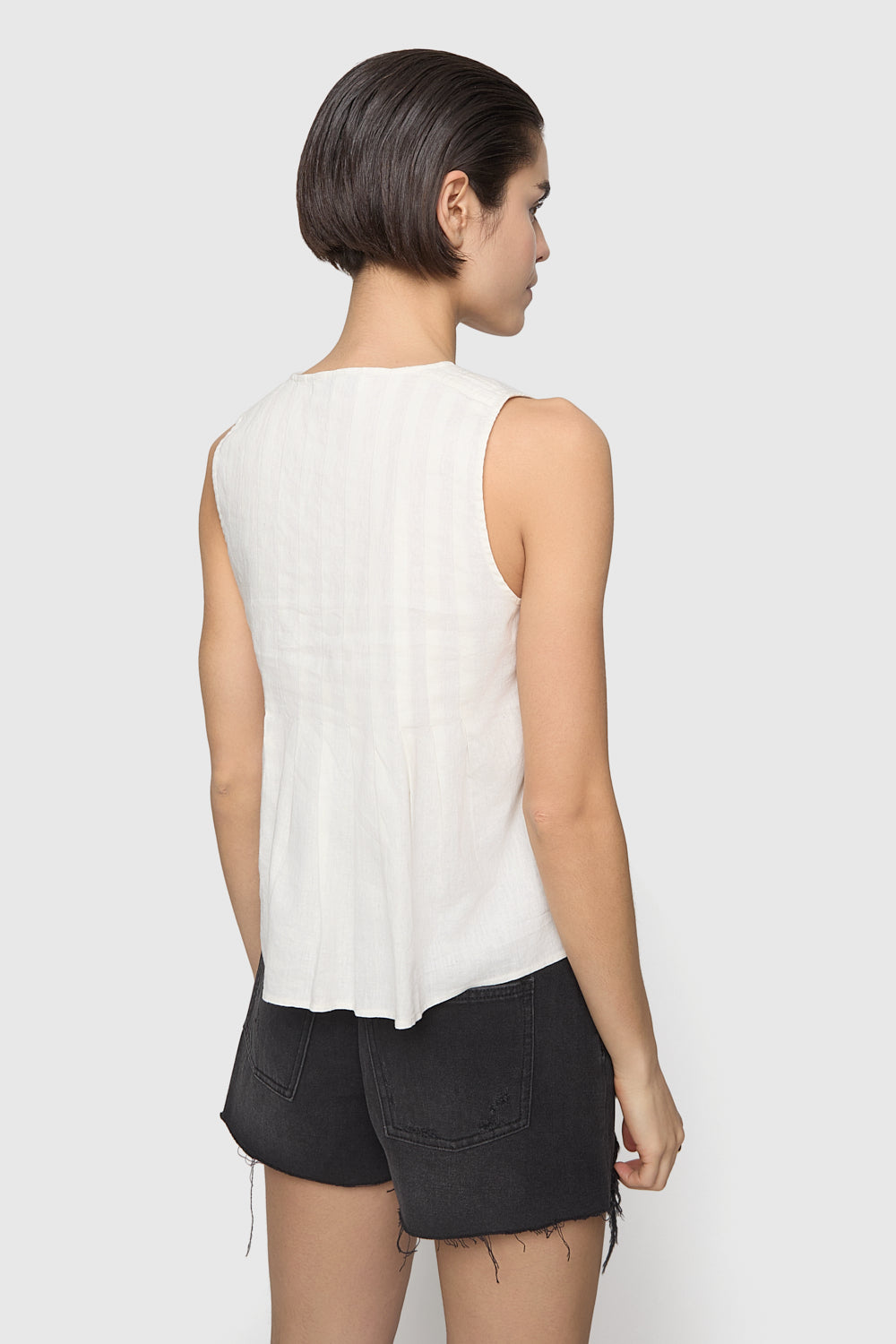 Becca Pleated Top
