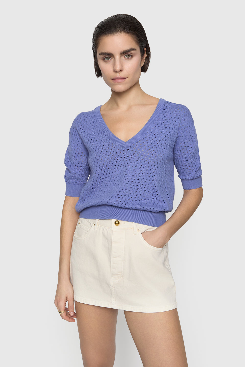 Nova Pointelle Sweater