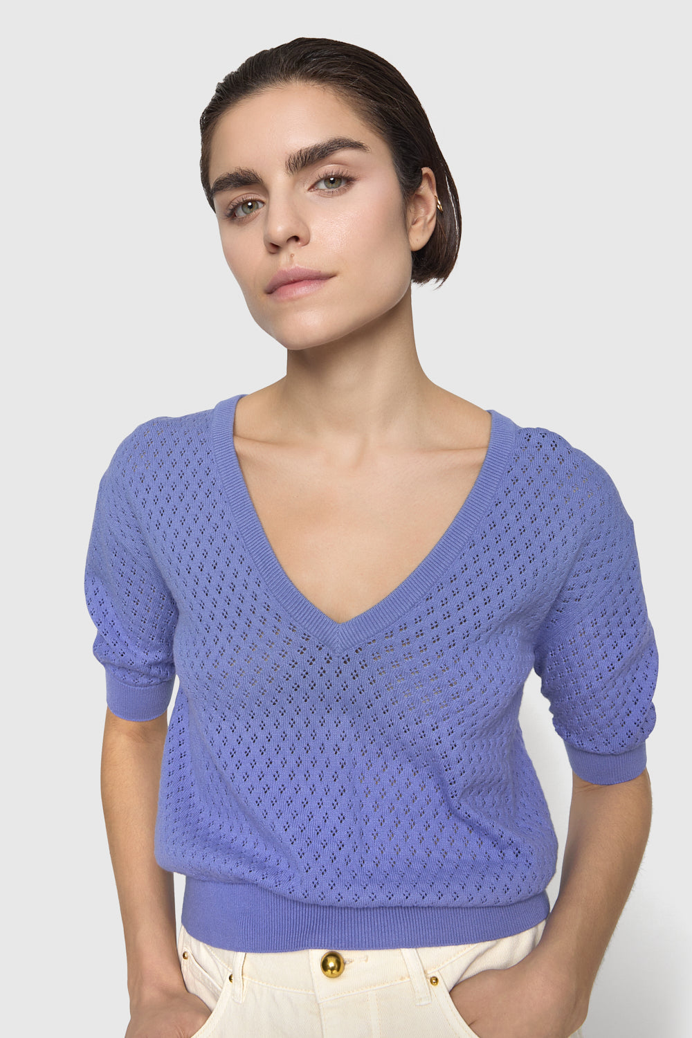 Nova Pointelle Sweater