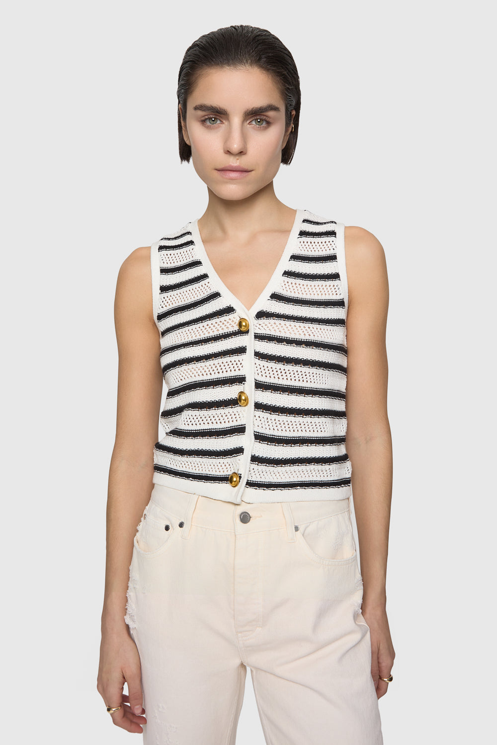 Vic Stripe Vest