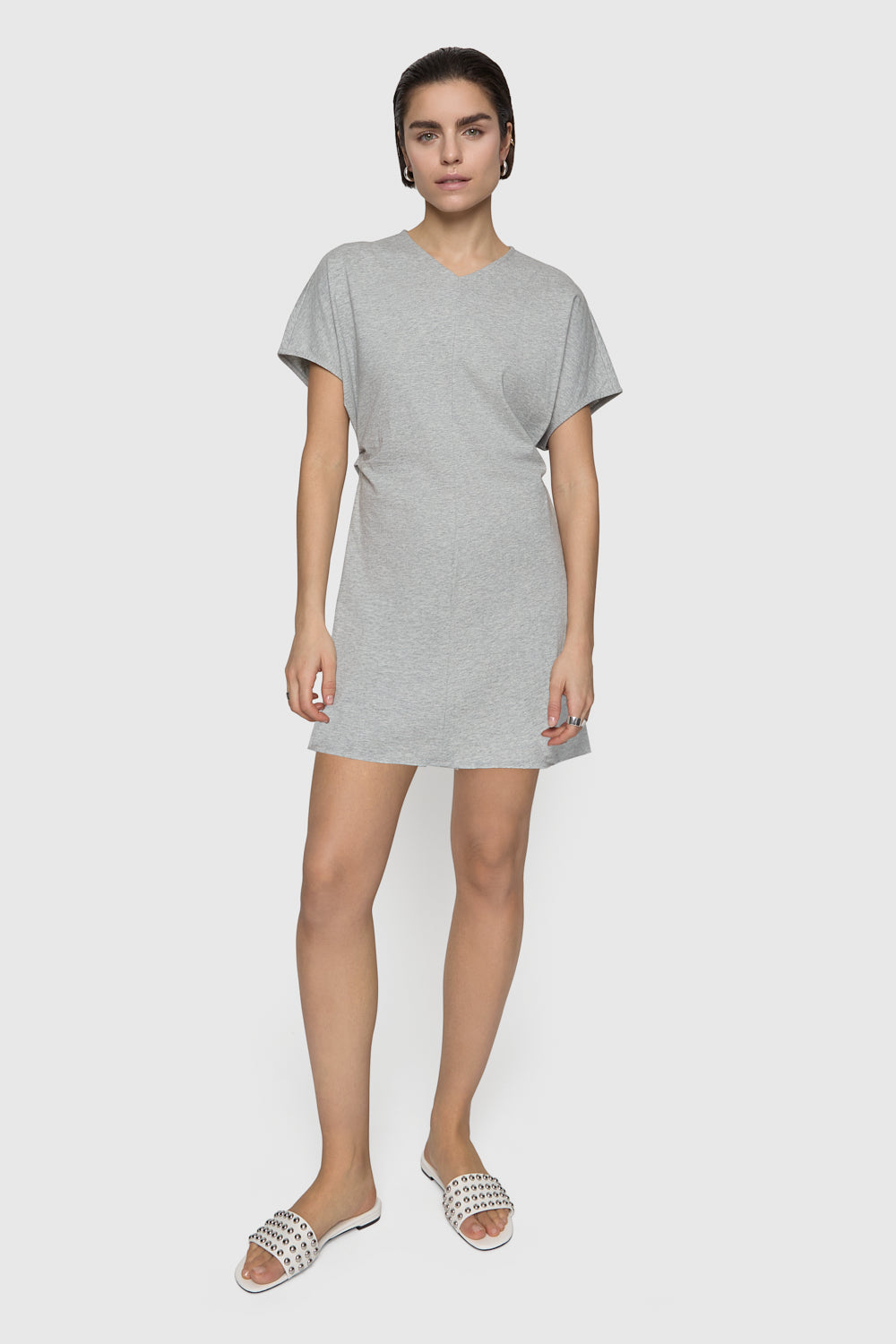 white christmas dresses Veronica Beard Raymond Denim Mini Dress | Midnight Wash main image 1