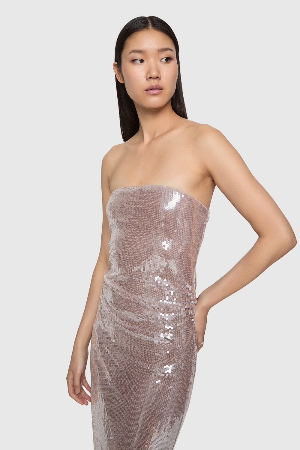 Emmy Tube Sequin Dress