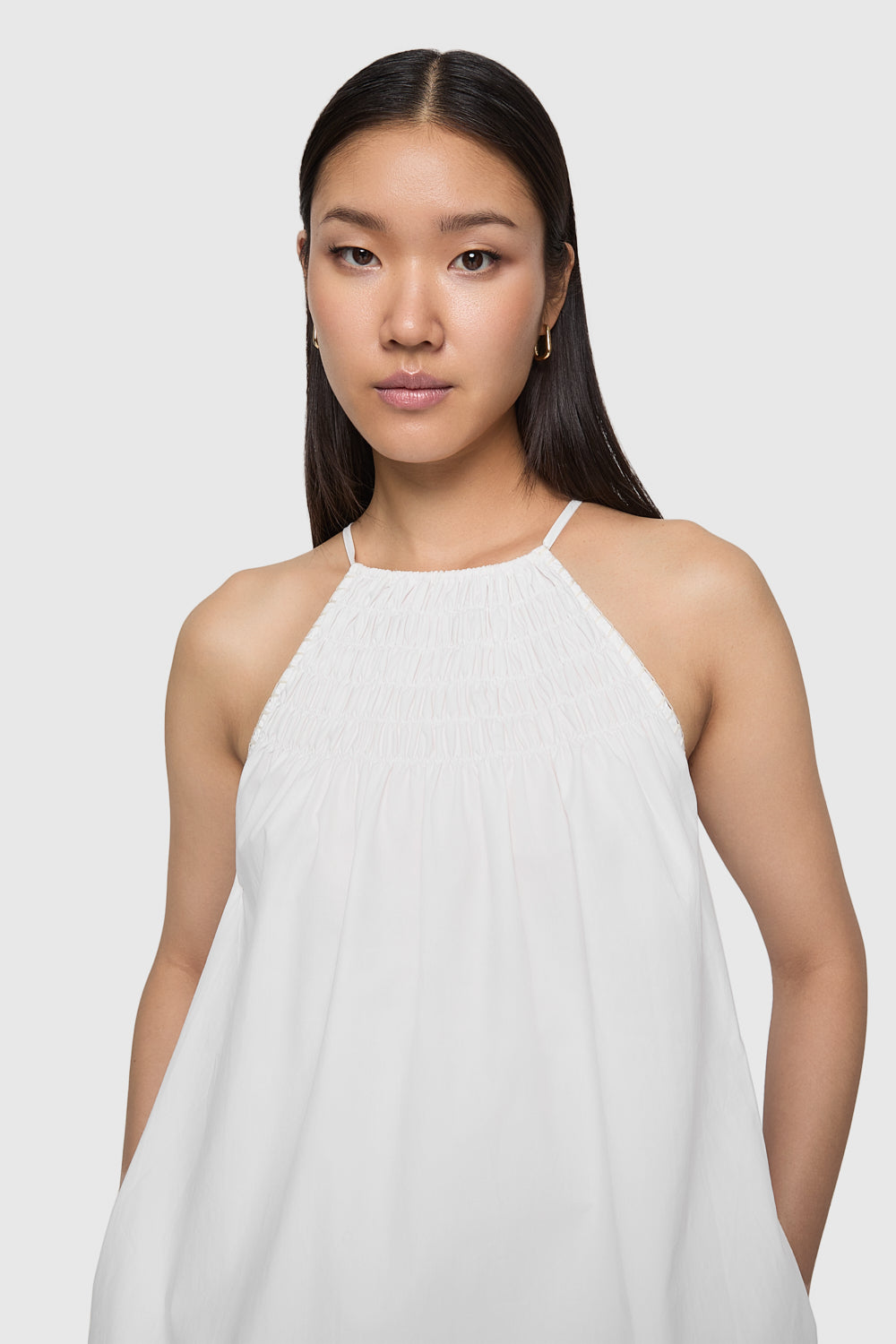 Beth Smocked Mini Dress
