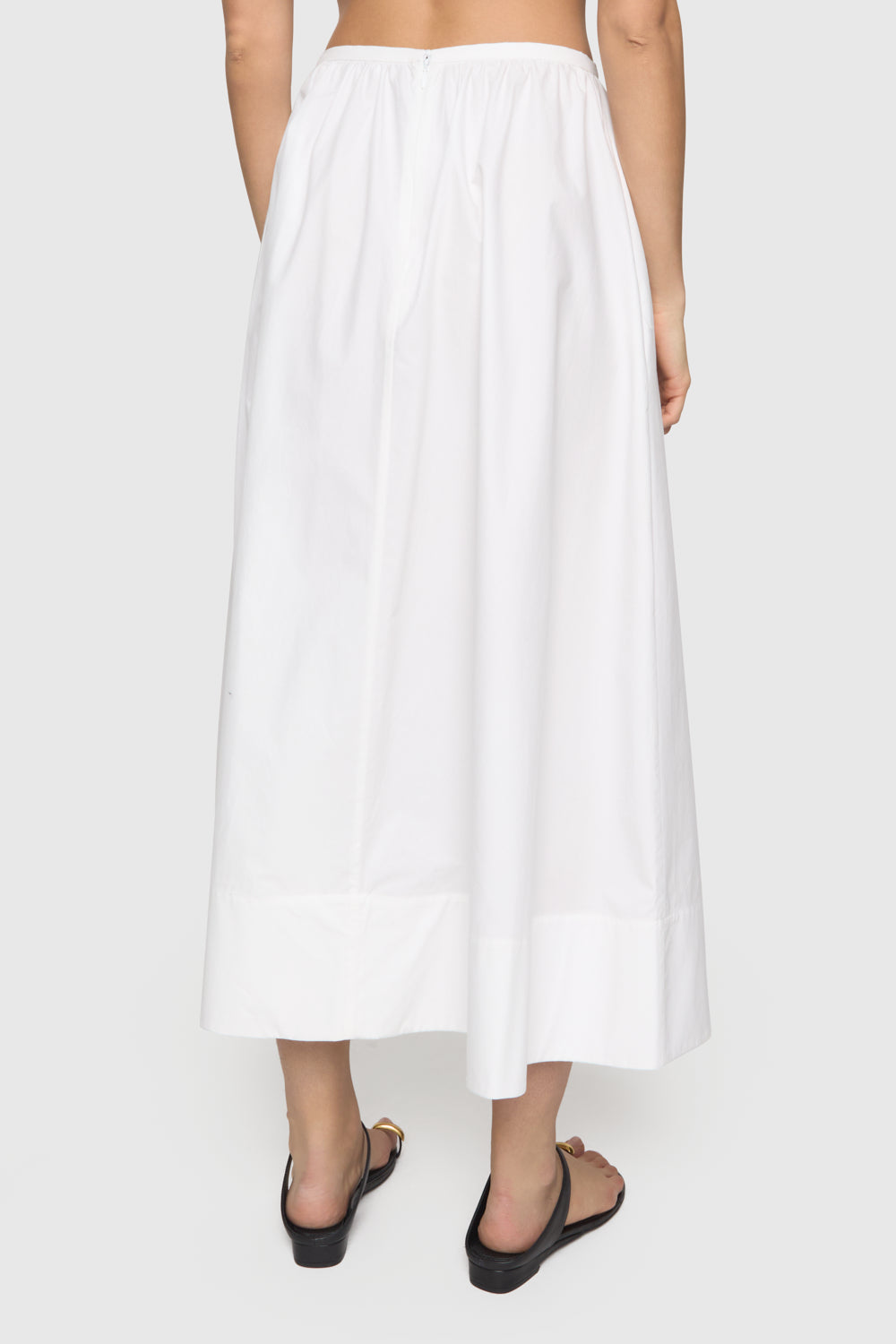 Meg Gathered Midi Skirt
