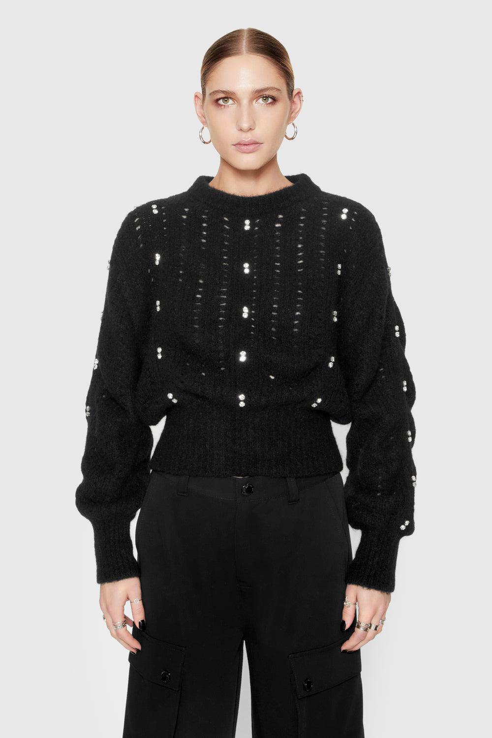 Cecilia Crystal Embellished Sweater