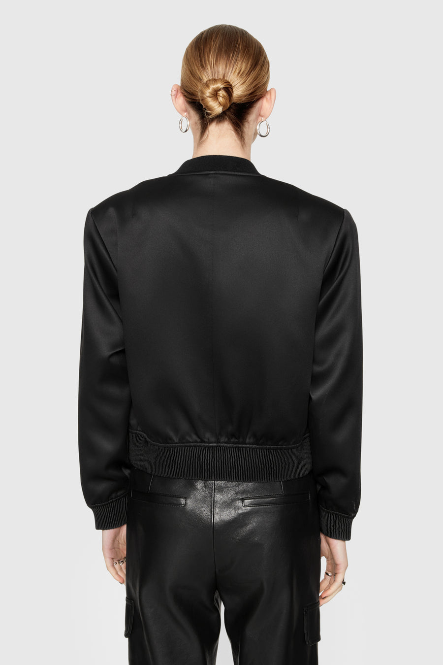 Lucy Satin Bomber