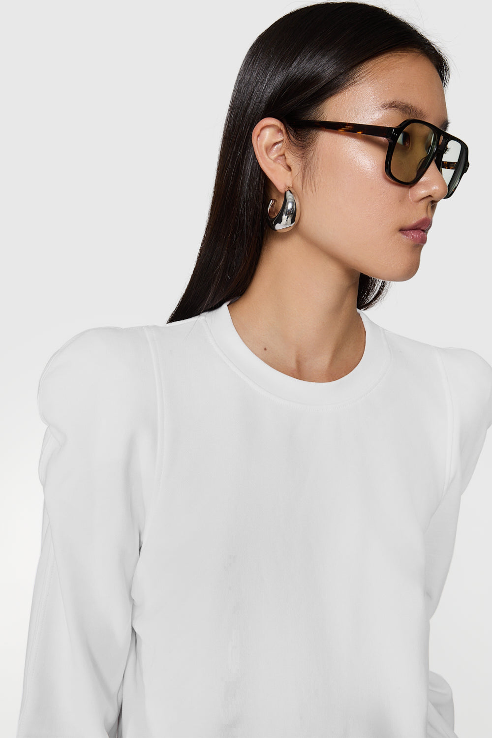 Jade Sculpted Sweatshirt – Rebecca Minkoff