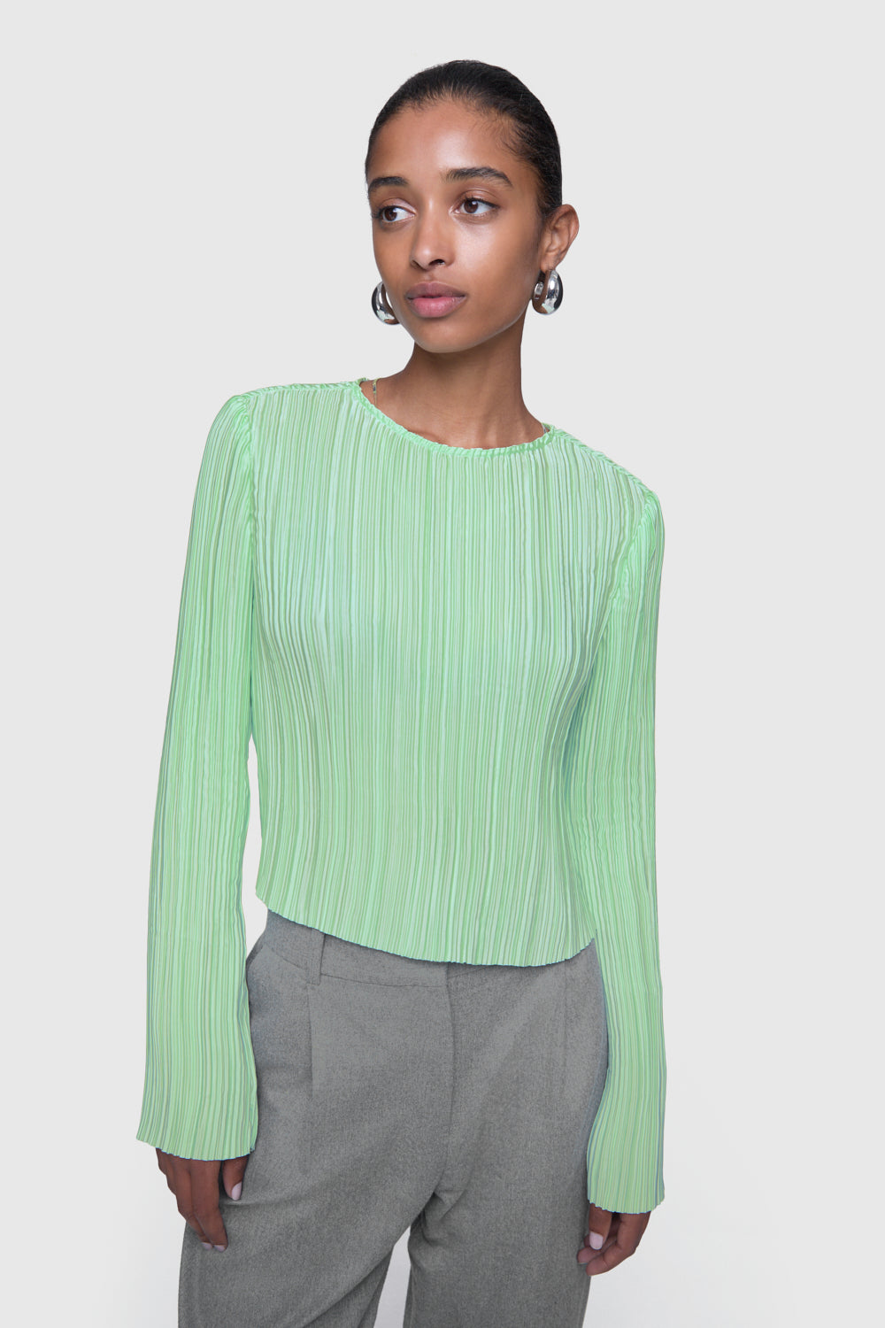 Calista Pleated Top