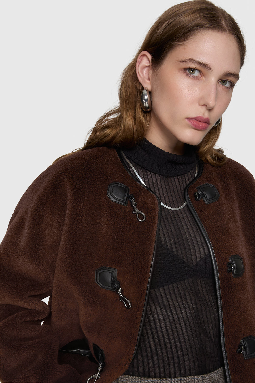 Shearling Toggle Jacket – Rebecca Minkoff